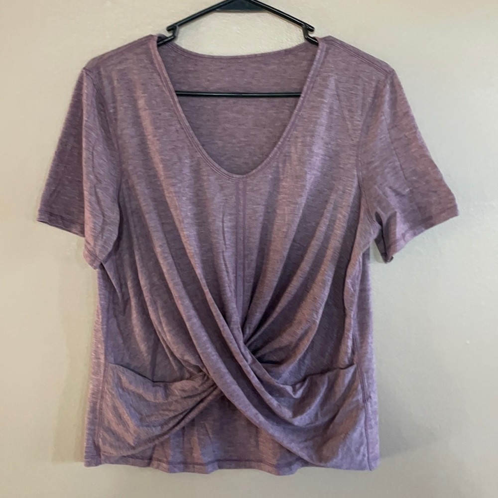 Lululemon twist front tee
